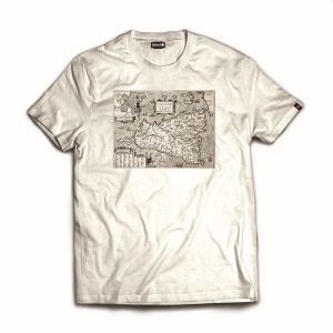 ISLAND ORIGINAL t-shirt mappa antica