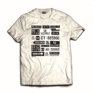 ISLAND ORIGINAL t-shirt targhe
