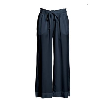 DEHA pantalone cropped con coulisse