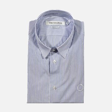 TRUSSARDI camicia cotton stripes