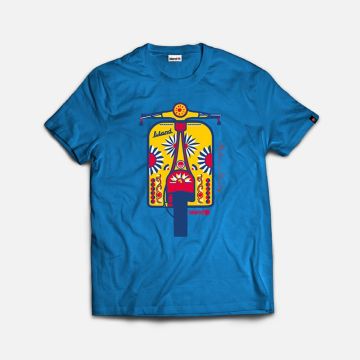 ISLAND ORIGINAL t-shirt vespa carretto 2