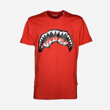SPRAYGROUND t-shirt crumpled shark