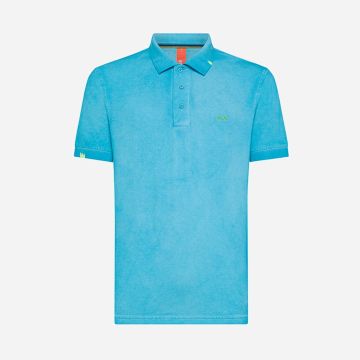 SUN68 polo special dyed
