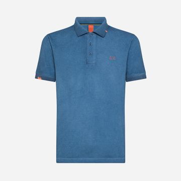 SUN68 polo special dyed