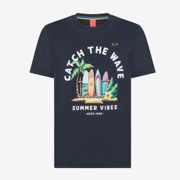 SUN68 t-shirt fancy print