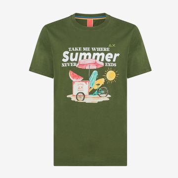 SUN68 t-shirt fancy print