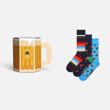 HAPPY SOCKS calza 3-pack wurst and beer