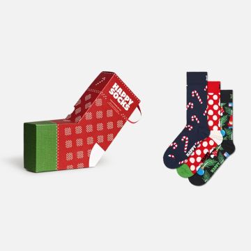 HAPPY SOCKS calza 3-pack x-mas stocking