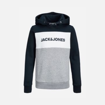 JACK JONES felpa logo blocking