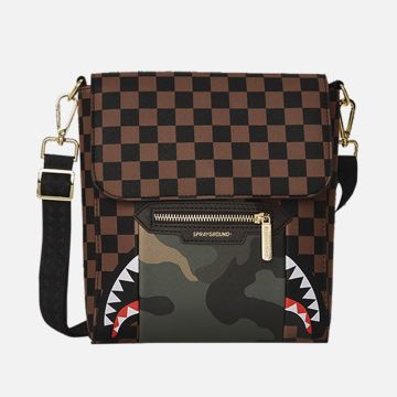 SPRAYGROUND tracolla sip with camo accent