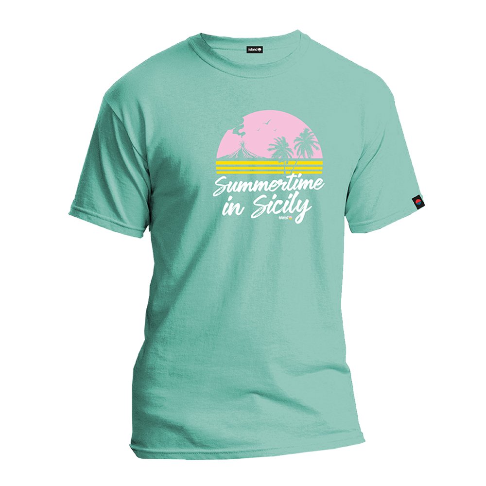ISLAND ORIGINAL T-shirt summertime-Verde