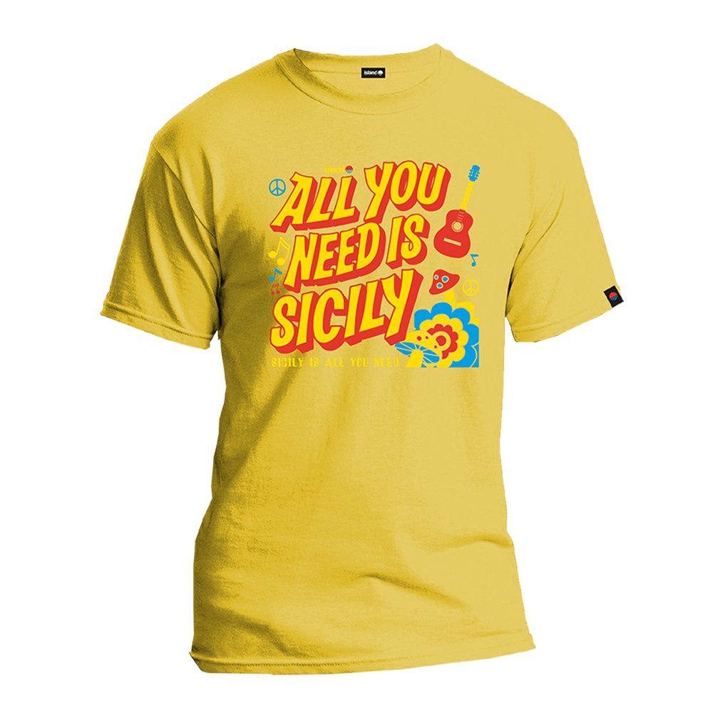 ISLAND ORIGINAL T-shirt all-Giallo