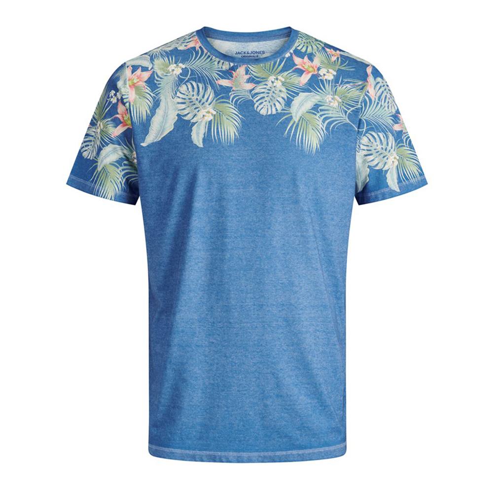 JACK JONES t-shirt tropical-Blu