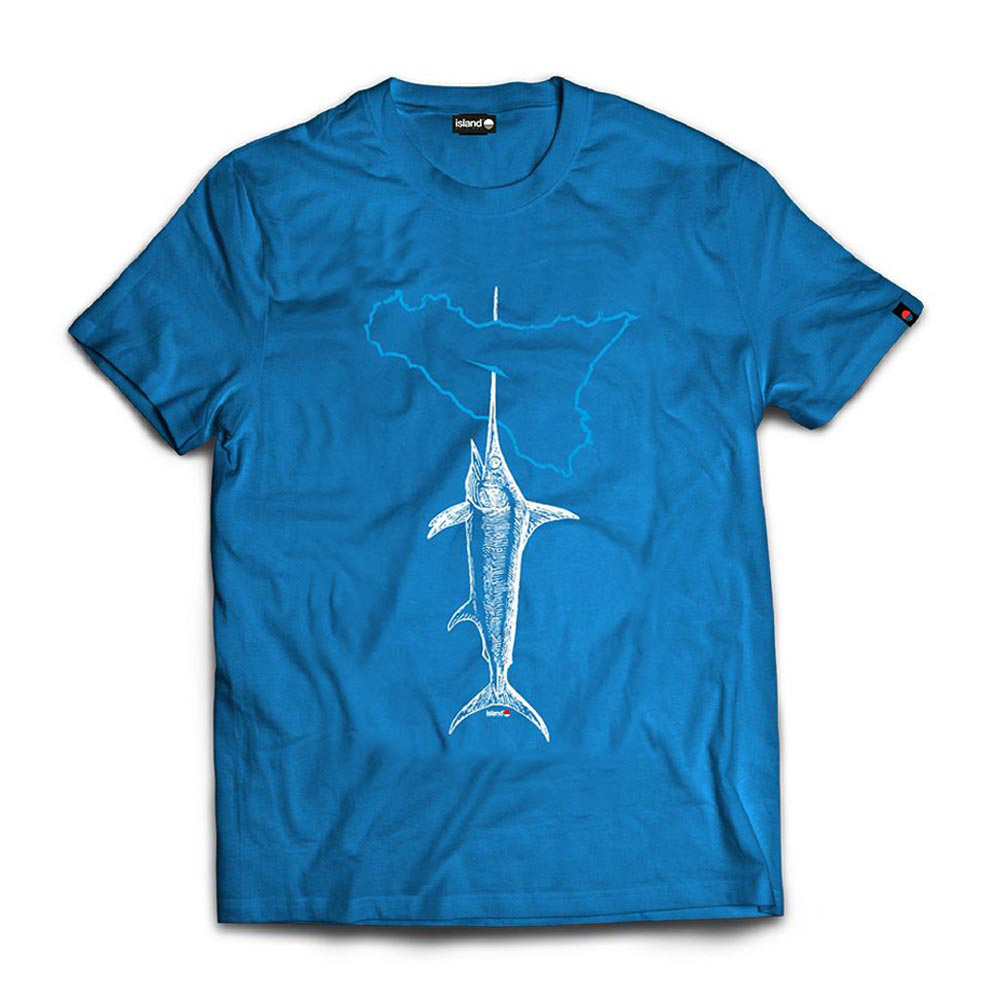 ISLAND ORIGINAL T-shirt u'piscispada-Azzurro
