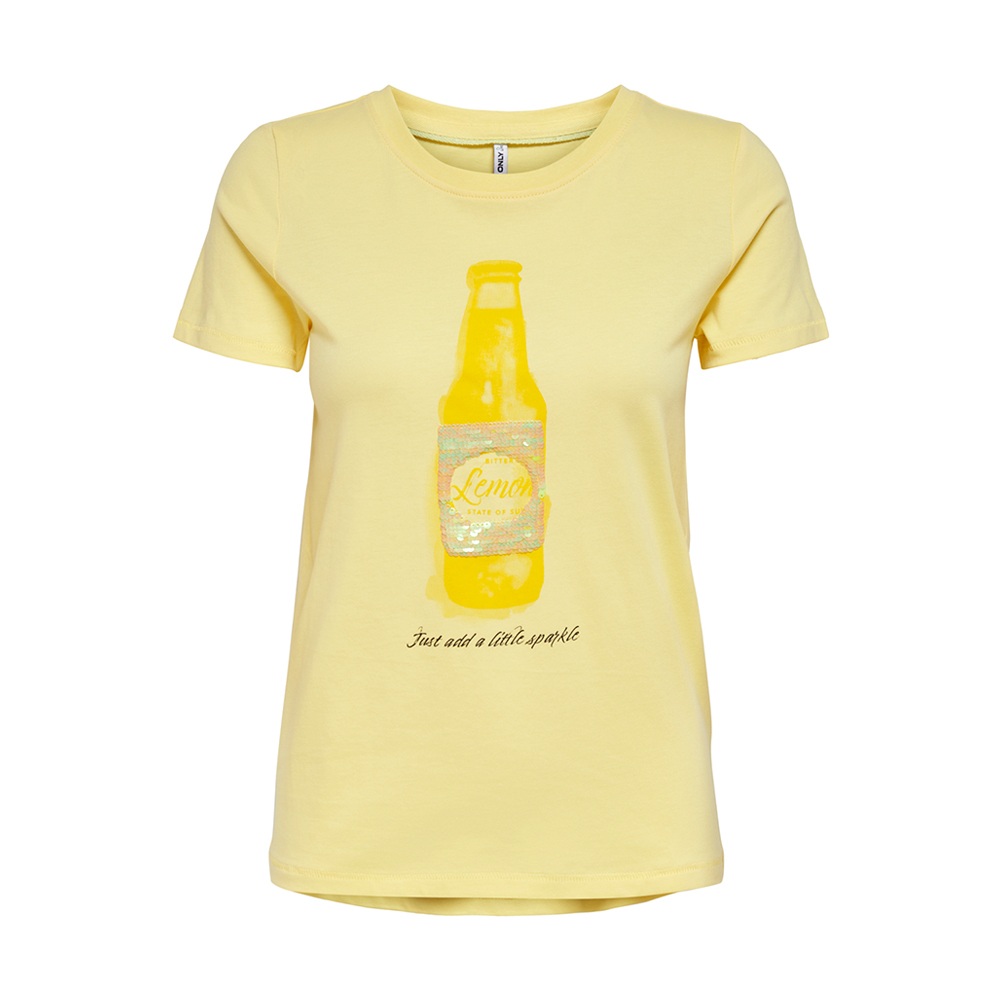 ONLY t-shirt-Giallo