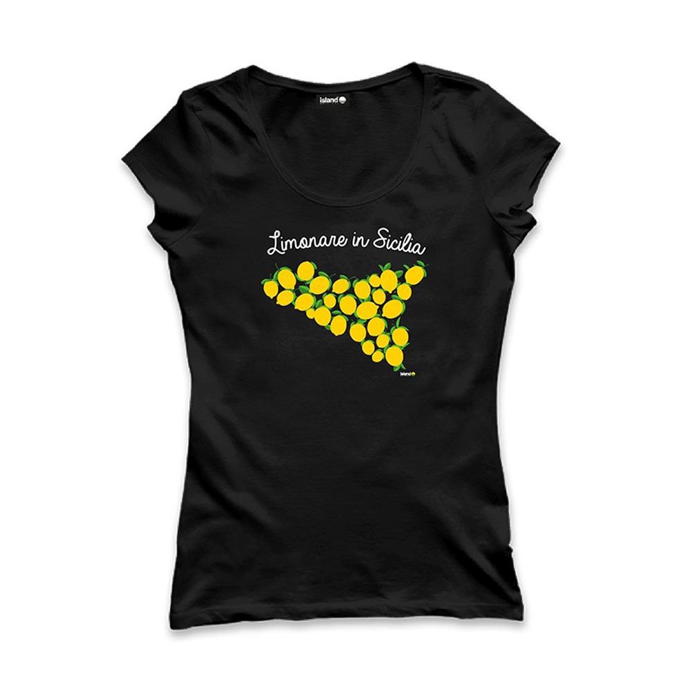 ISLAND ORIGINAL T-shirt limonare-Nero