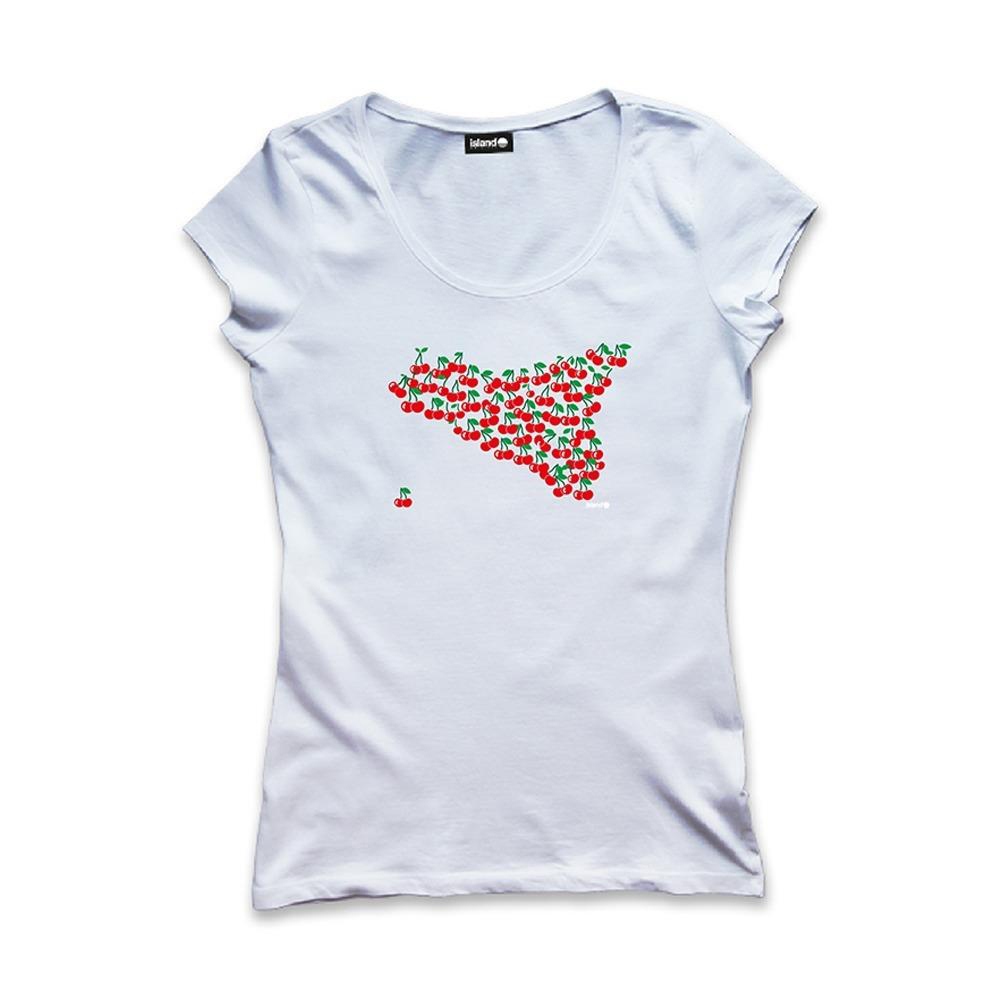ISLAND ORIGINAL t-shirt girasi-Bianco