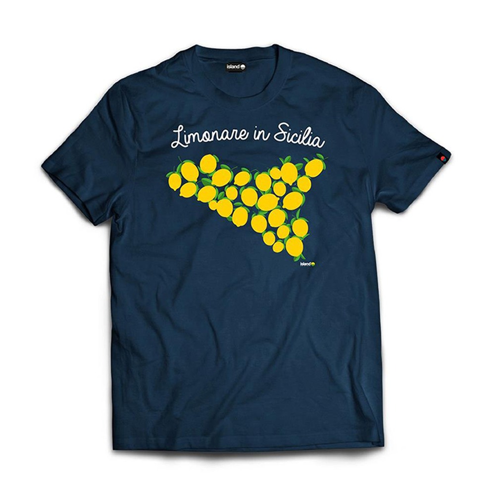 ISLAND ORIGINAL T-shirt limonare-Blu