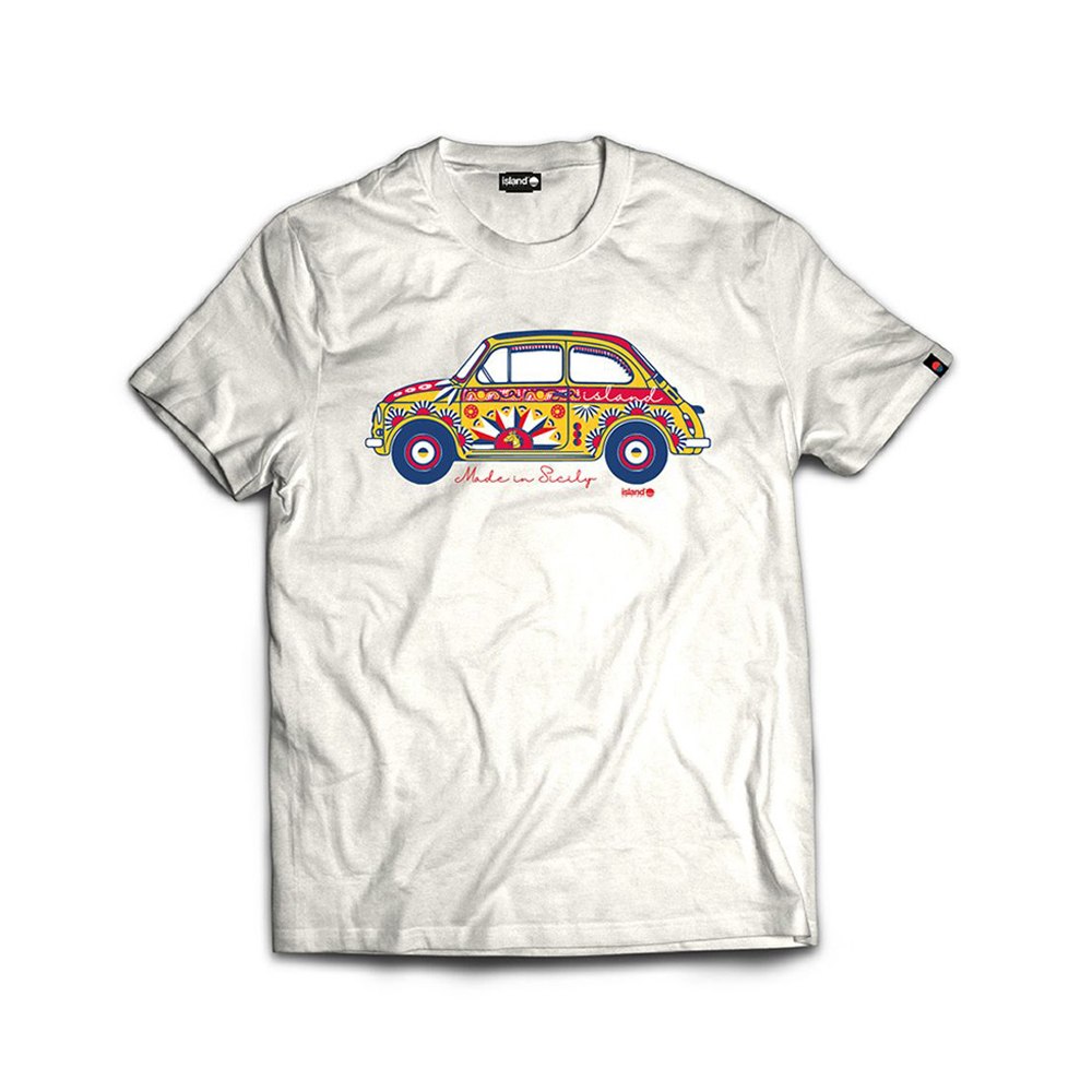 ISLAND ORIGINAL t-shirt 500 carretto-Bianco
