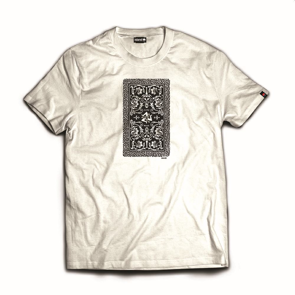 ISLAND ORIGINAL t-shirt carta-Bianco