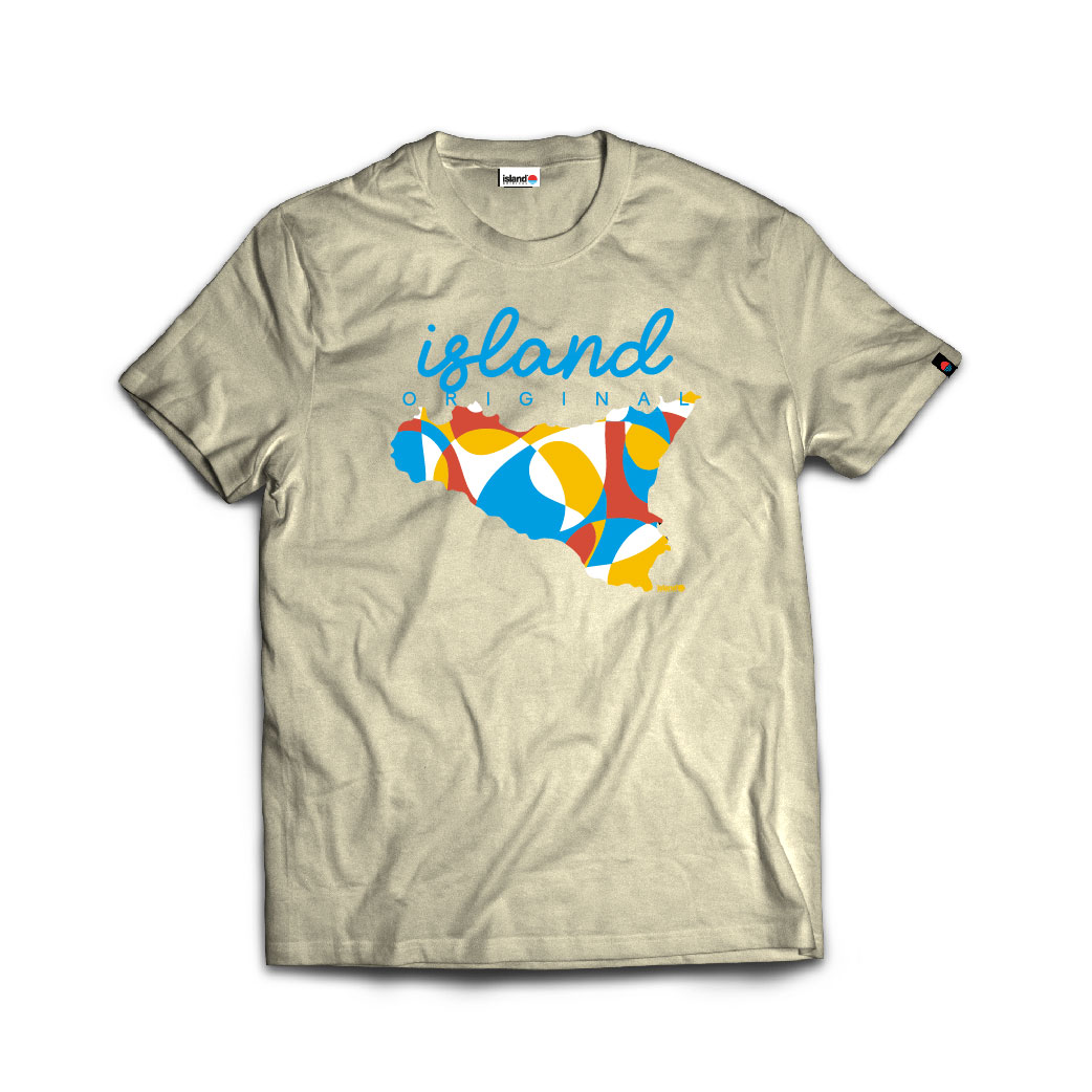 ISLAND ORIGINAL t-shirt colourfull-