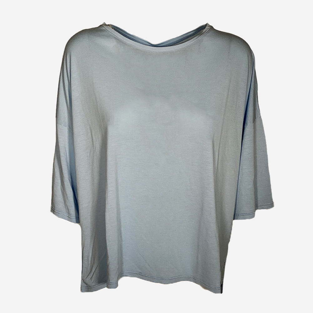 DEHA t-shirt oversize-Celeste