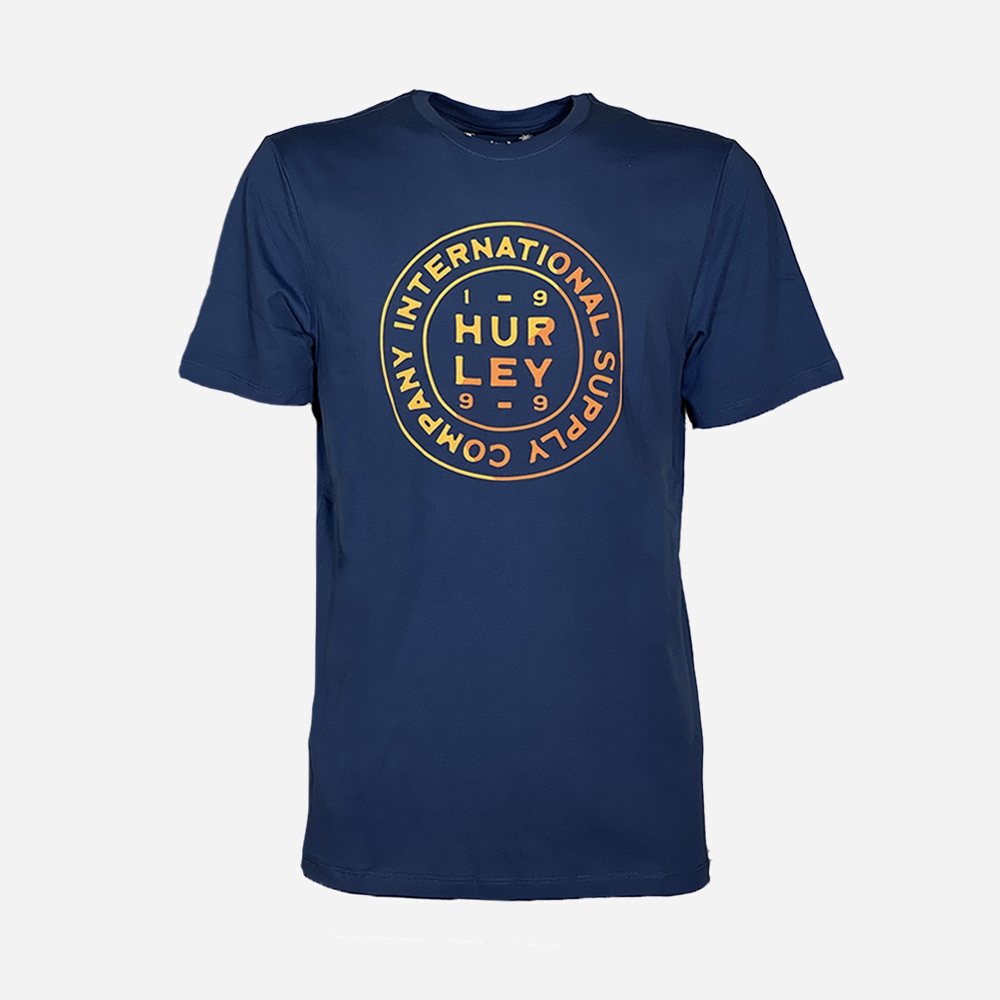 HURLEY t-shirt evd waxed-Bluette