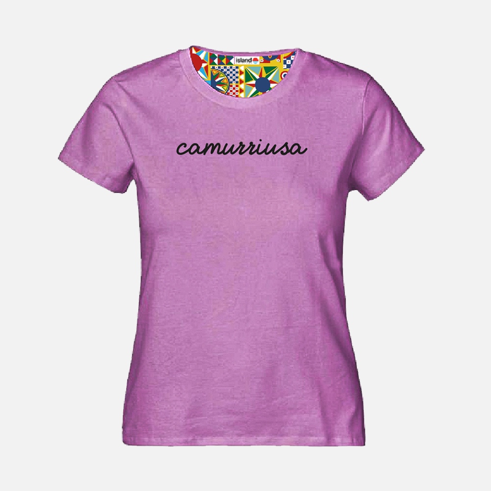 ISLAND ORIGINAL t-shirt camurriusa-Viola