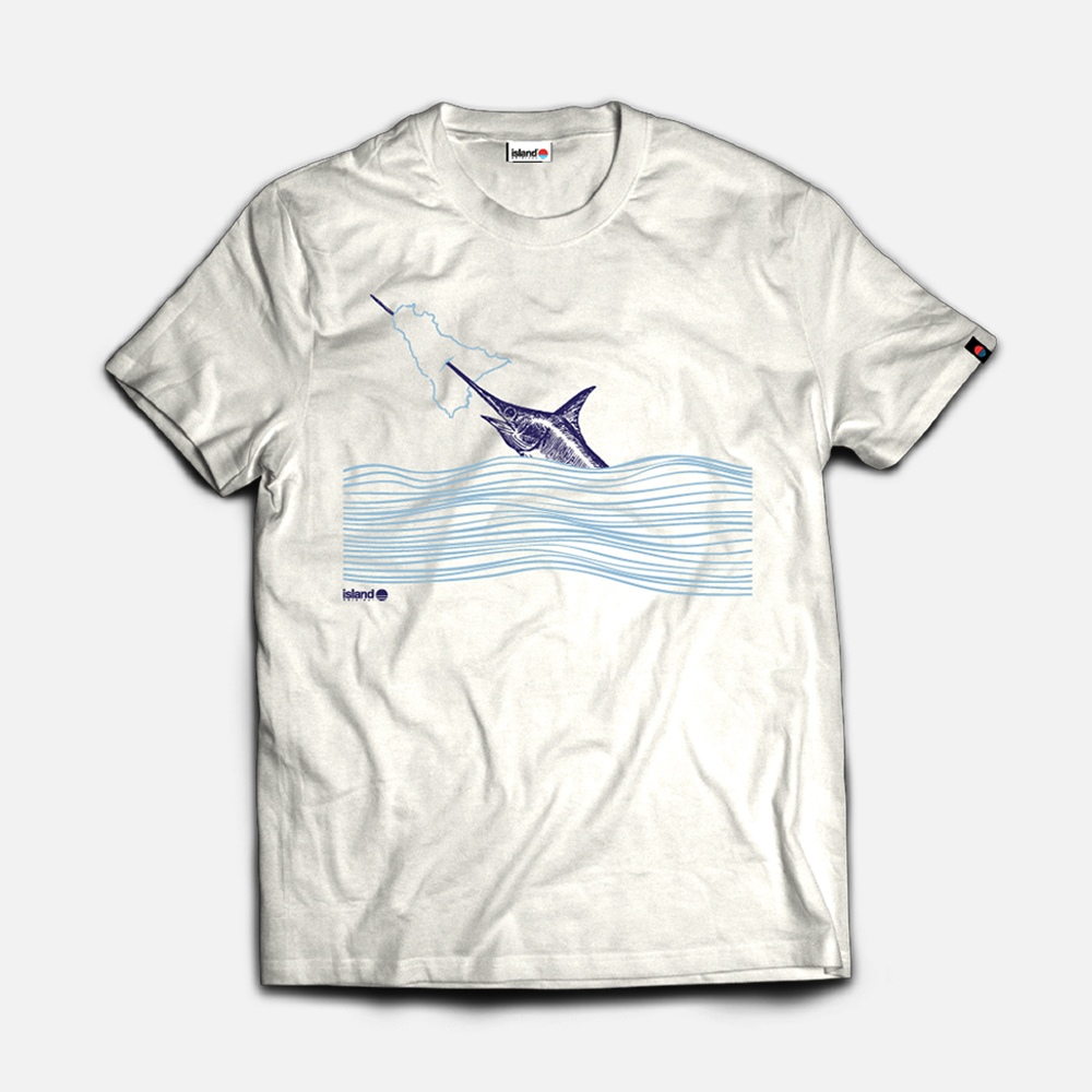 ISLAND ORIGINAL t-shirt swordfish-