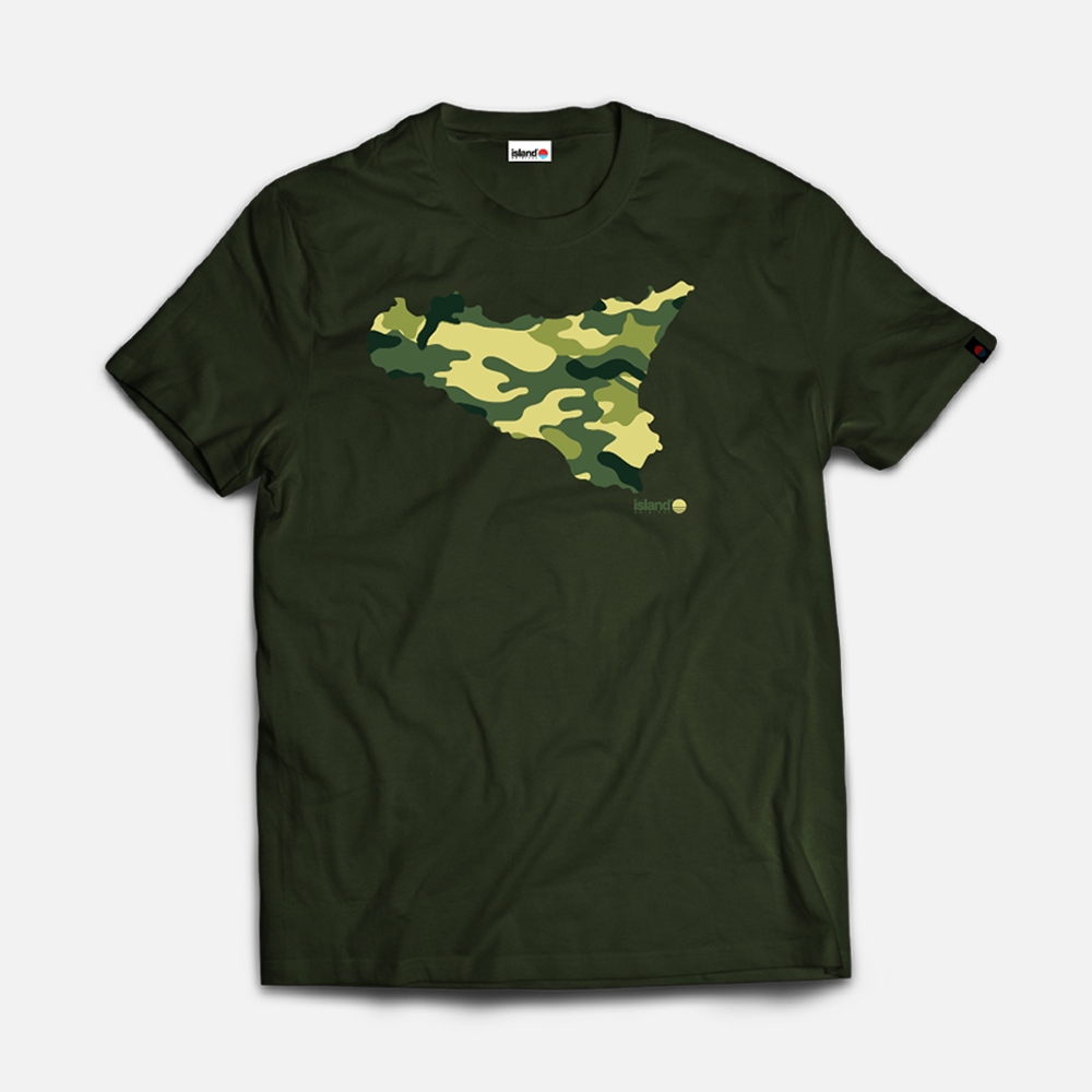 ISLAND ORIGINAL t-shirt camouflage iii-