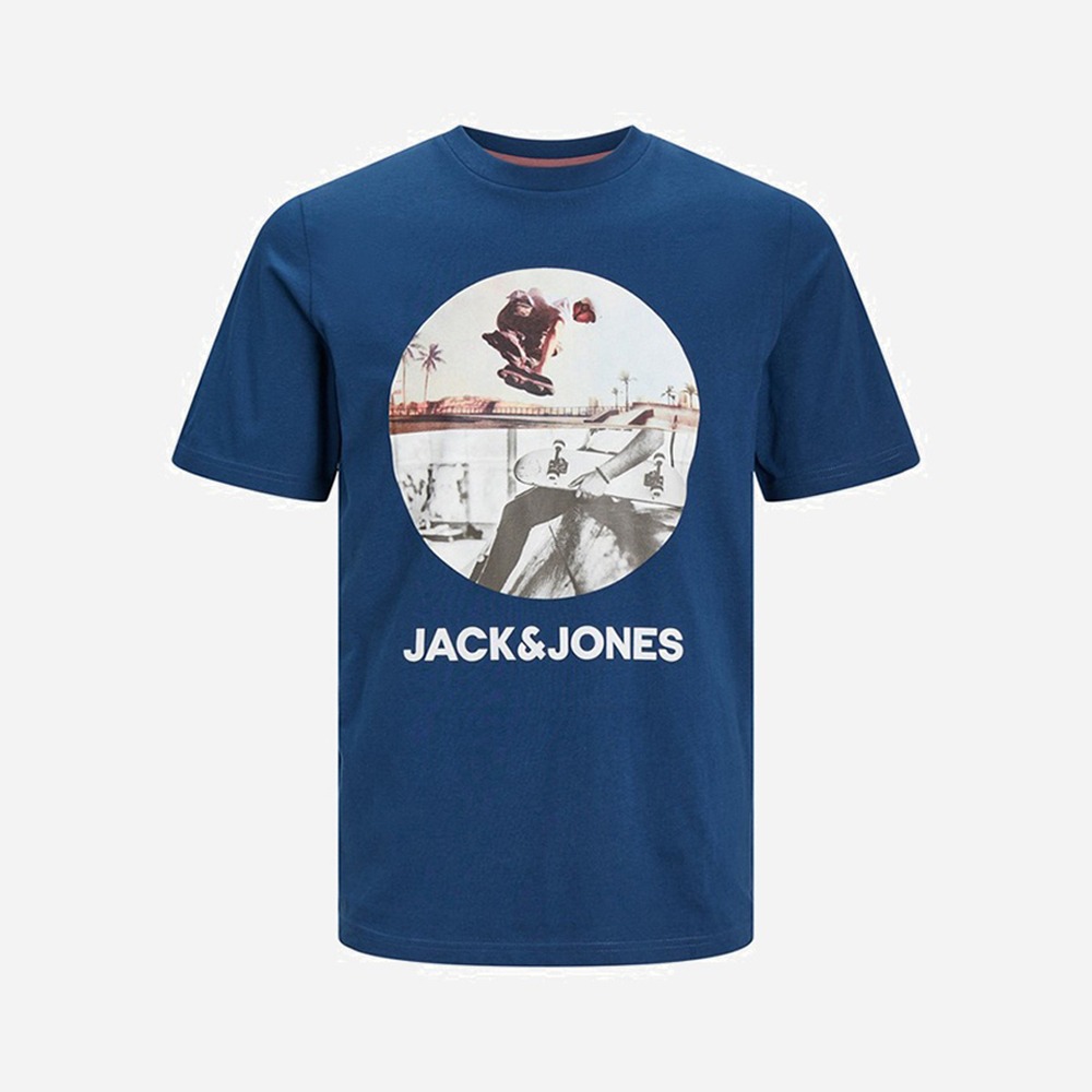 JACK JONES t-shirt navin-Bluette