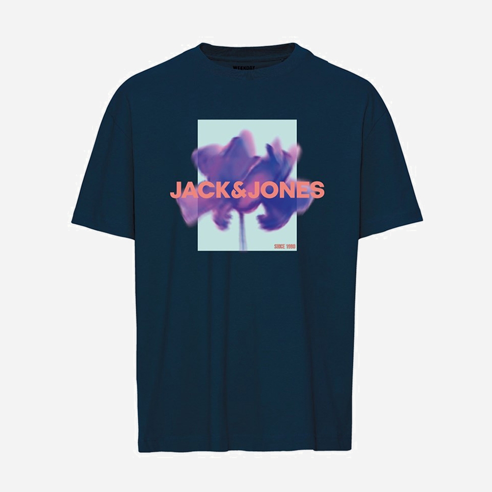 JACK JONES t-shirt florals-