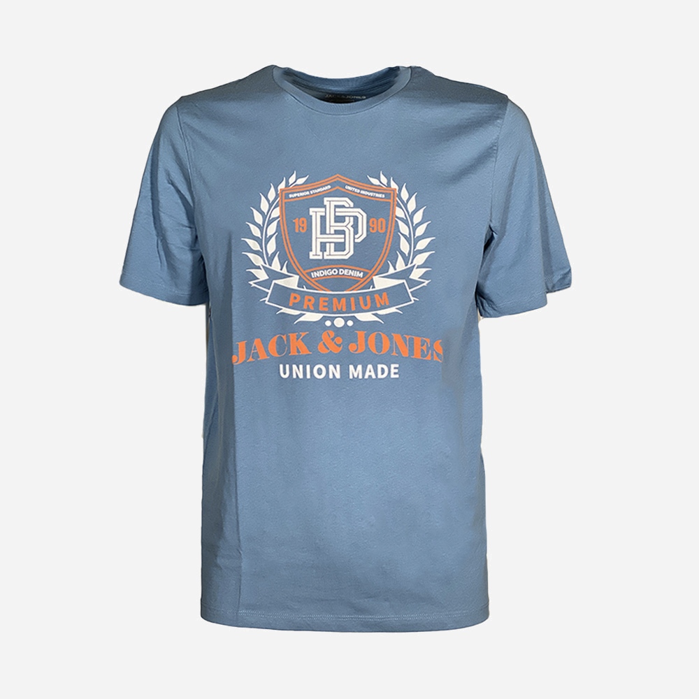 JACK JONES t-shirt blucameron-Bluette
