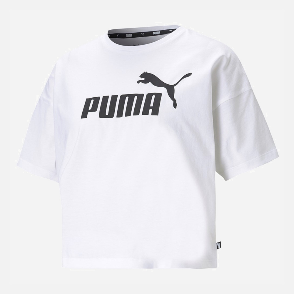 PUMA t-shirt ess cropped logo-