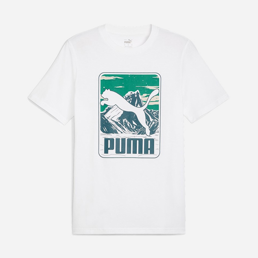 PUMA t-shirt graphics mountain-