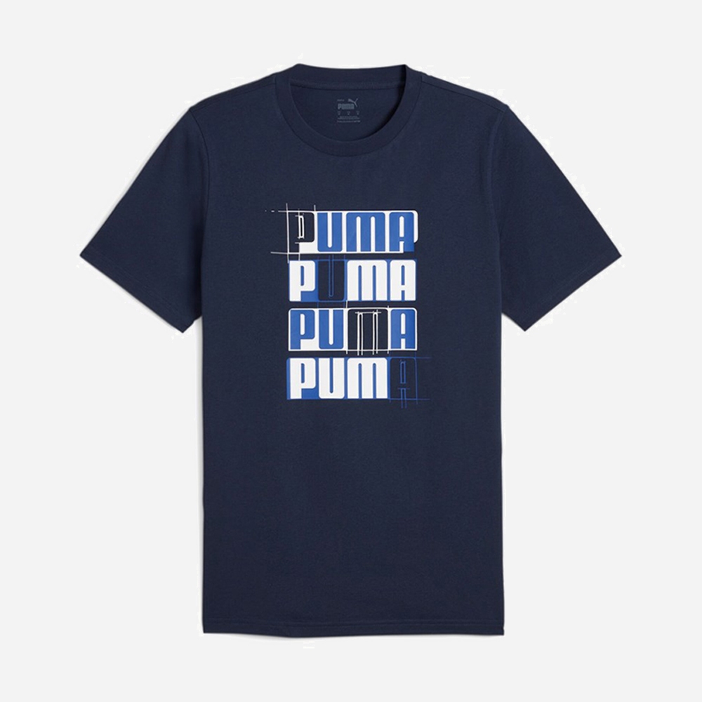 PUMA t-shirt ess+ logo lab-