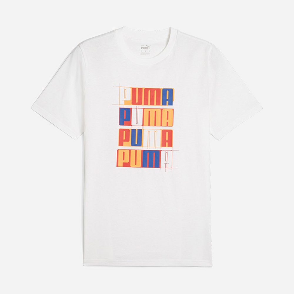 PUMA t-shirt ess+ logo lab-