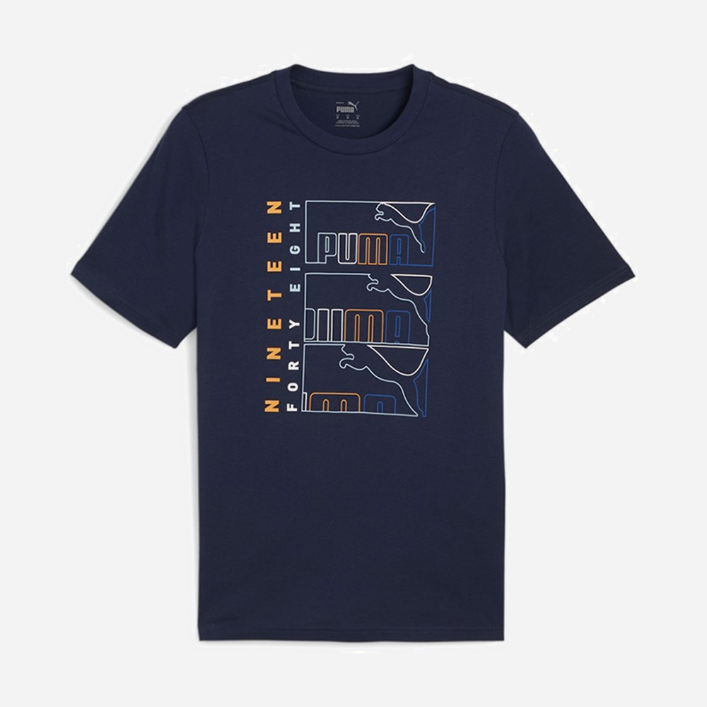 PUMA t-shirt graphics triple no. 1 logo-