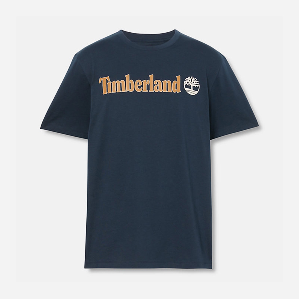 TIMBERLAND t-shirt kennebec river linear logo-