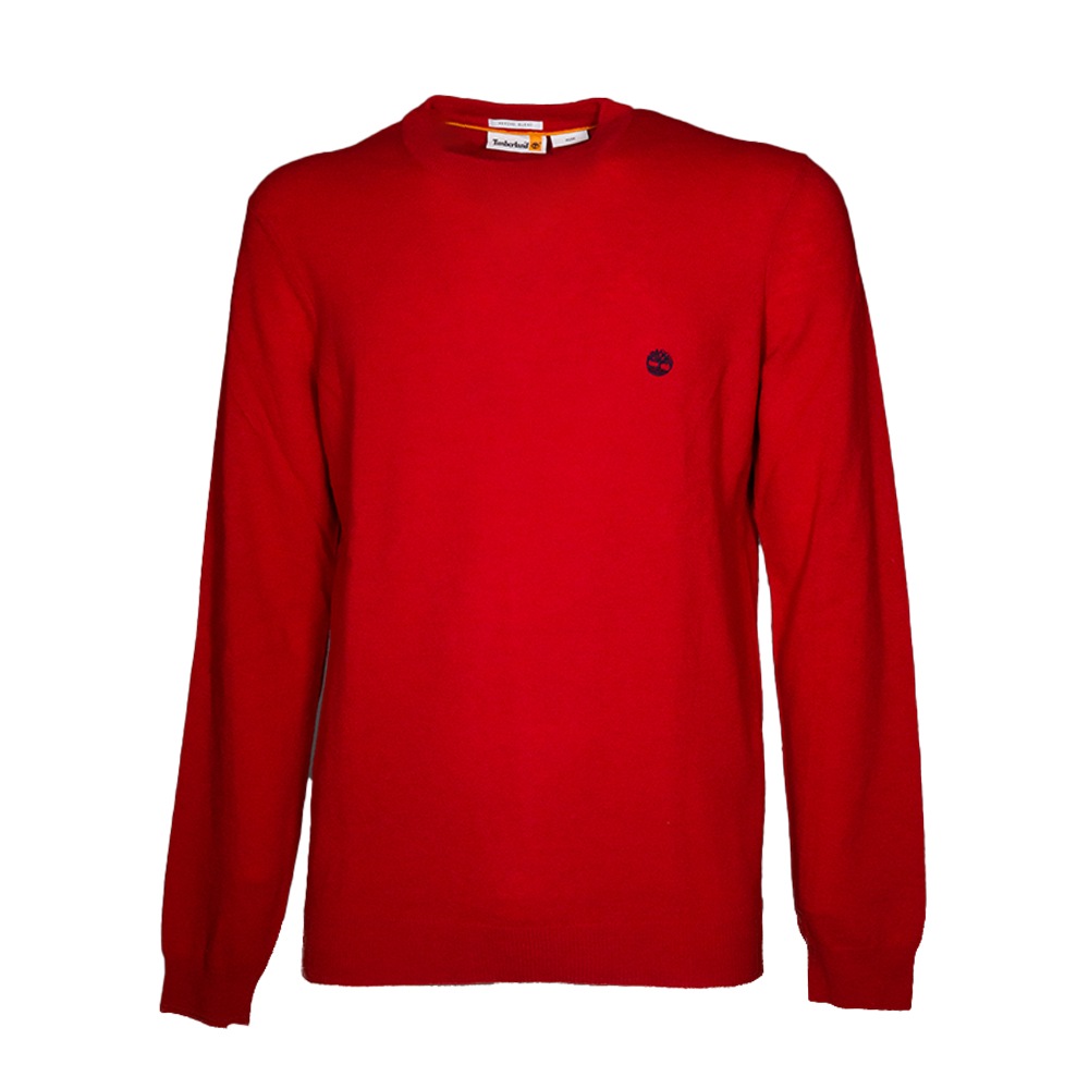 TIMBERLAND maglione merino-Rosso