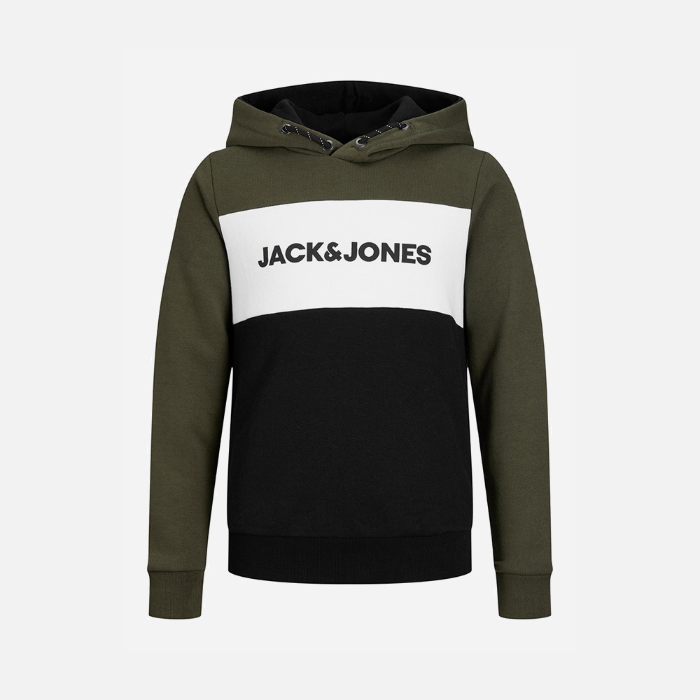JACK JONES felpa logo blocking-